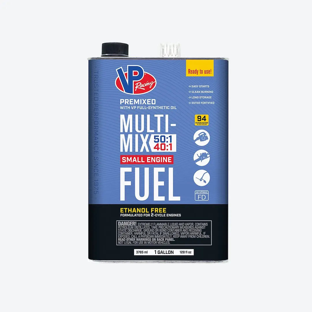 VP FUEL Multi-Mix 40:1/50:1 Premium Pre-Mixed Fuel, 1 Gallon