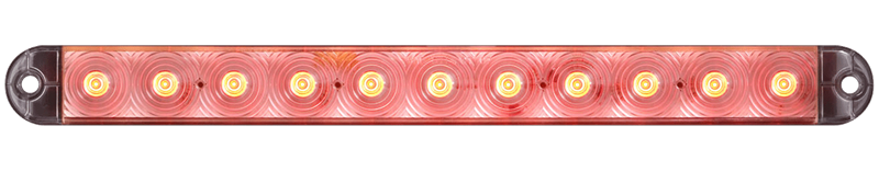 Optronics STL69RCB Ultra Thin Clear LED Stop/Tail/Turn Light