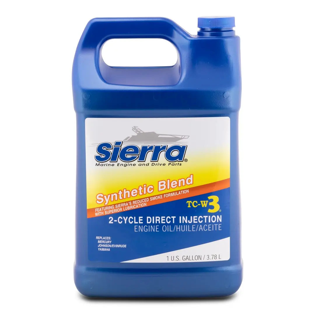 SierraMarine Direct Injection TC-W3 Oil Gallon - High-Performance Marine Engine Oil