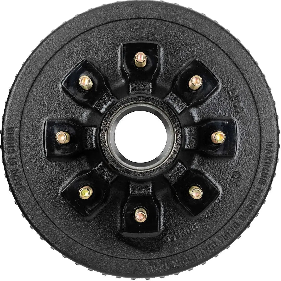 ULTRA FAB Hub and Drum Assembly for 7K Axle - 8 x 6.5 Inches, 1/2'-20 Thread, 12 Inch Wheel