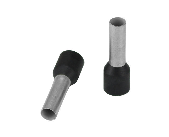 PACER RL1012MM25 Black 10 AWG Ferrule with 12mm Collar