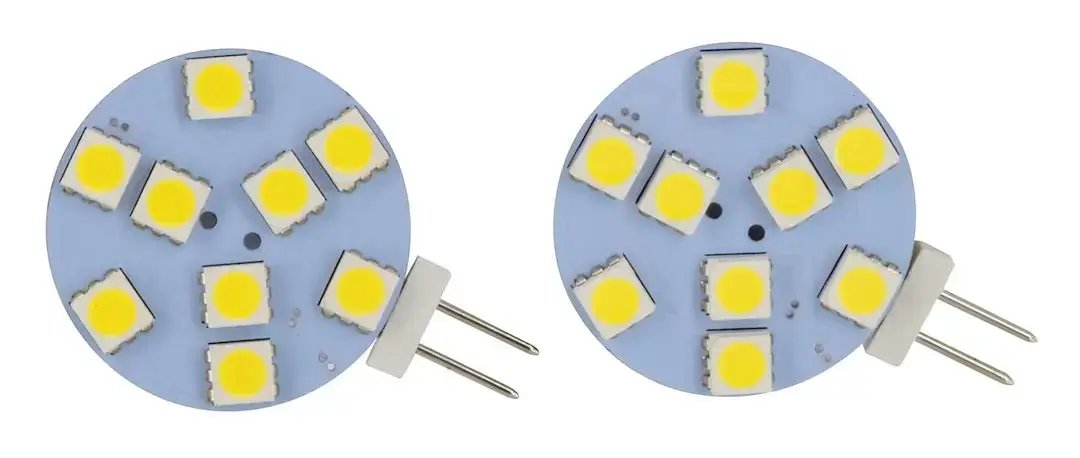 Valterra LLC DG72626WVP 2-Pack JC10 Disc LED Soft Lights by VALTERRA LLC