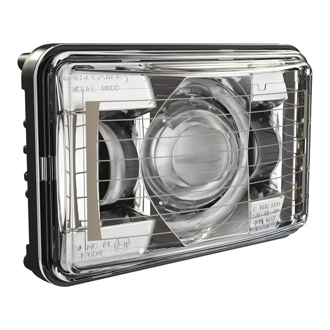 JW Speaker 8800H EV2 12/24V HB SAE/ECE Headlight – High-Performance LED for Heavy-Duty Vehicles