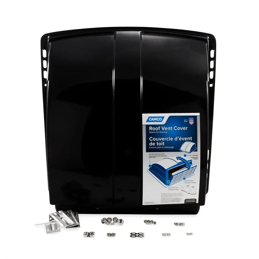 Camco Black Vent Cover Part 40443 for RV and Mobile Home Ventilation