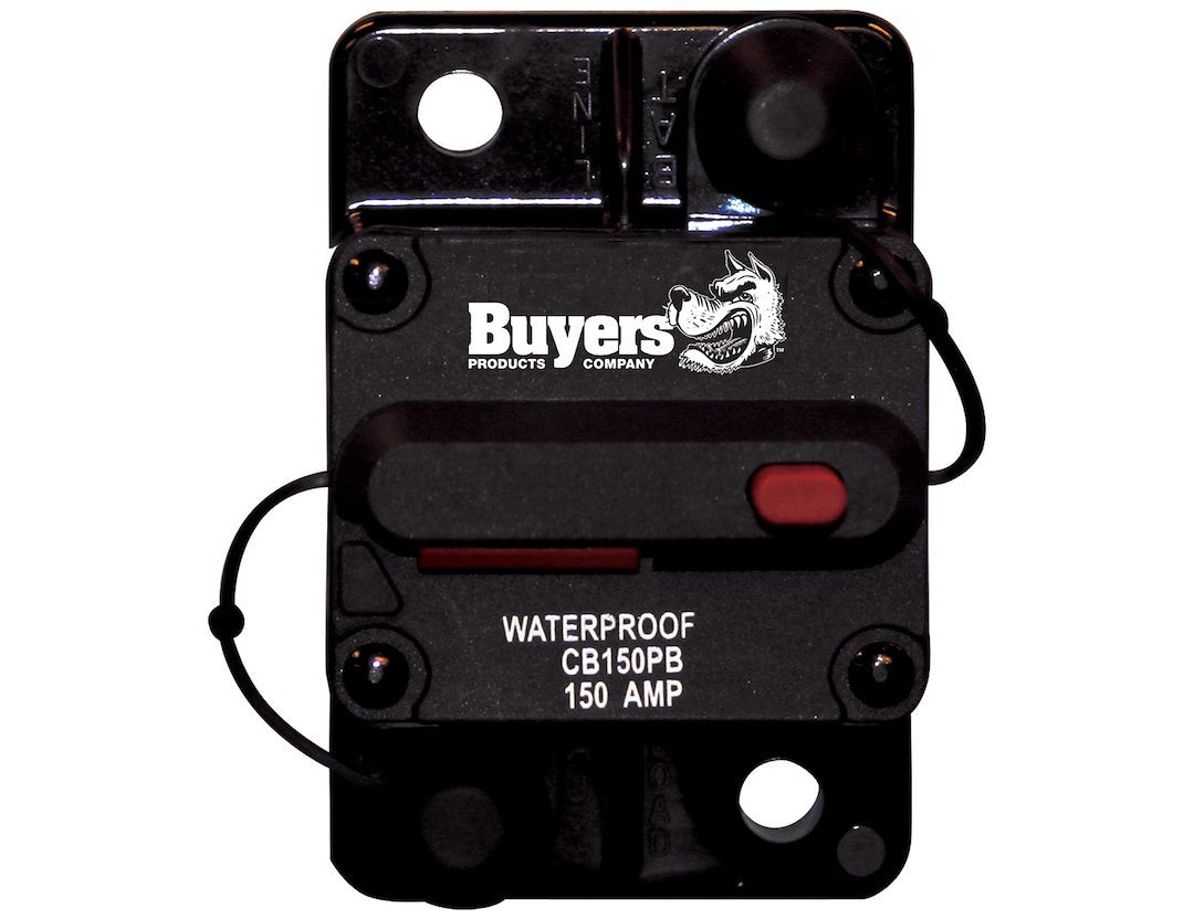 Buyers Prod CB150PB 150-Amp Push-to-Trip Circuit Breaker