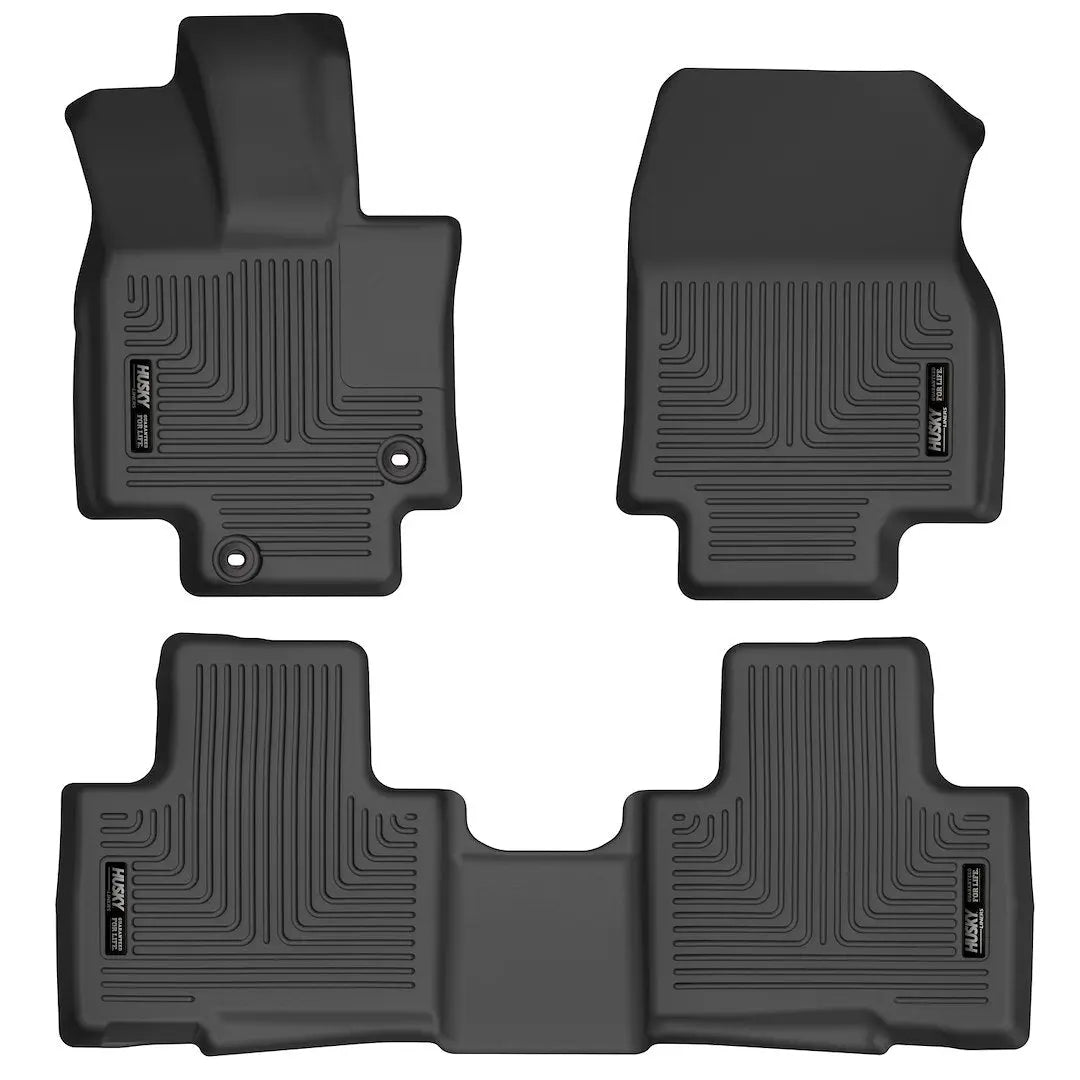 Huskyliner Front & 2nd Seat Floor Liners for Toyota Highlander (2020-2026)
