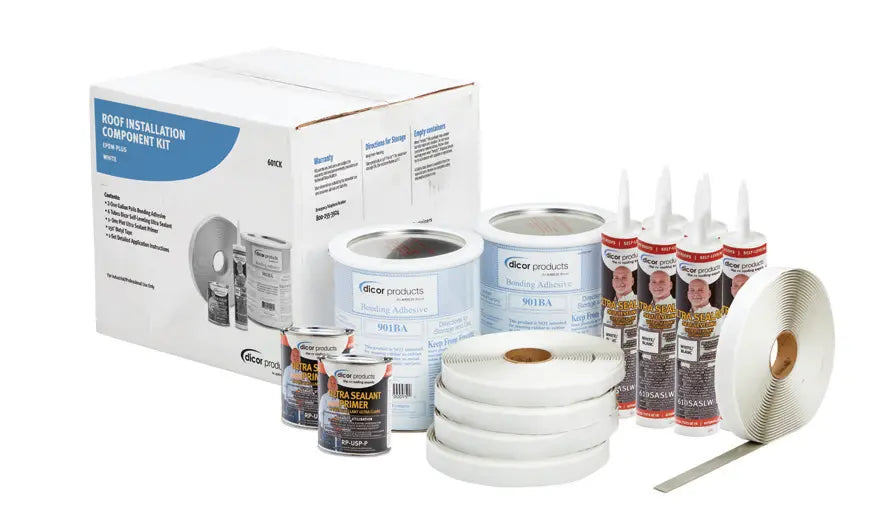 Dicor Corp EPDM Plus Installation Kit D6J601CK for RV Roofs