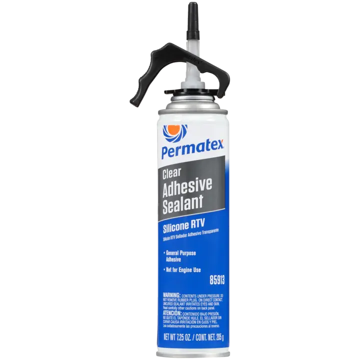 PERMTX-LOCKT Clear RTV Silicone Sealant - Model 85913 for Reliable Sealing and Insulation