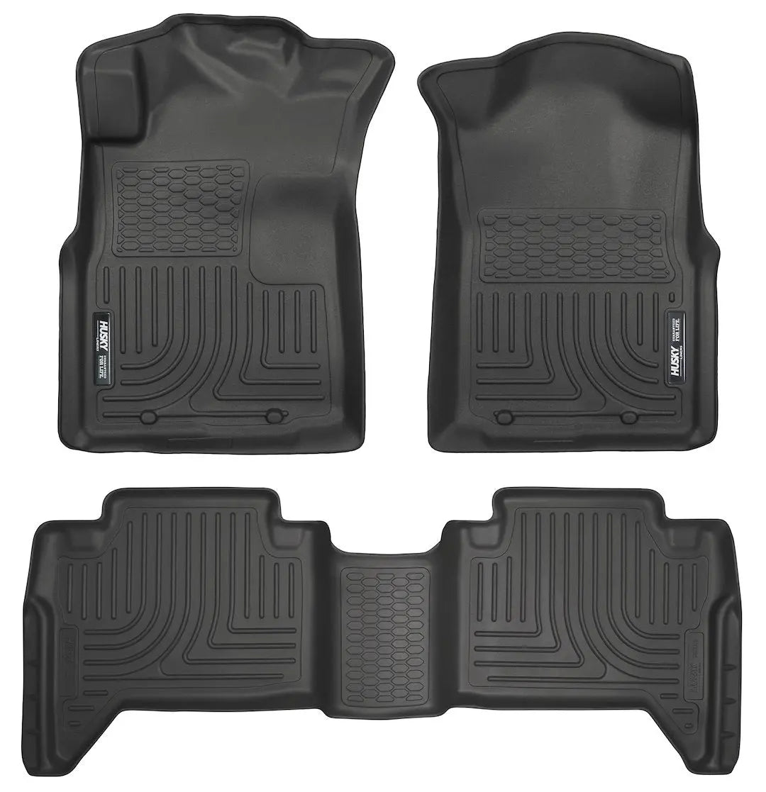 HuskyLiner WB Tacoma 4-Piece Black Floor Mat Set (2012-2013) - Part Number 98951