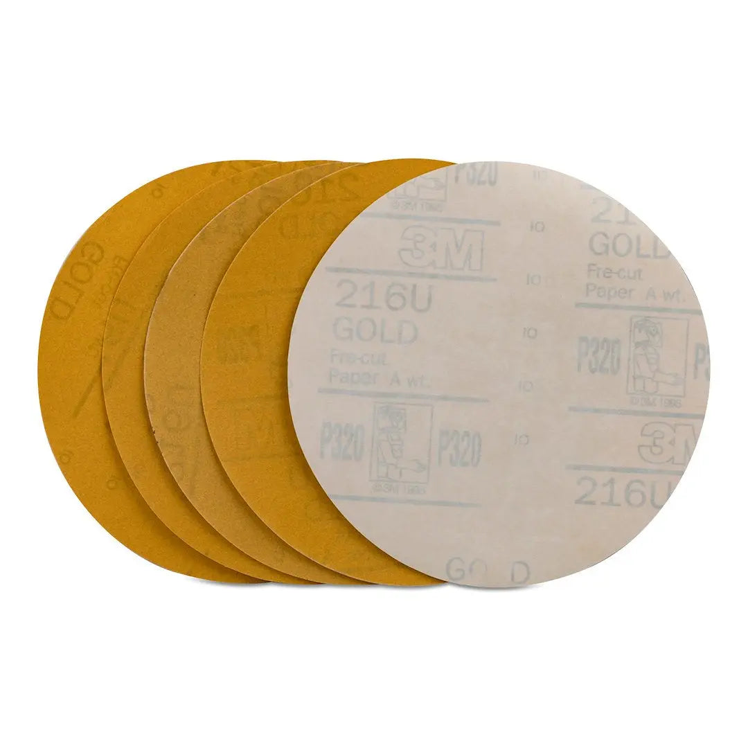 3M Stikit Gold Disc 6-Inch 320A Sanding Disc (Part No. 31435)