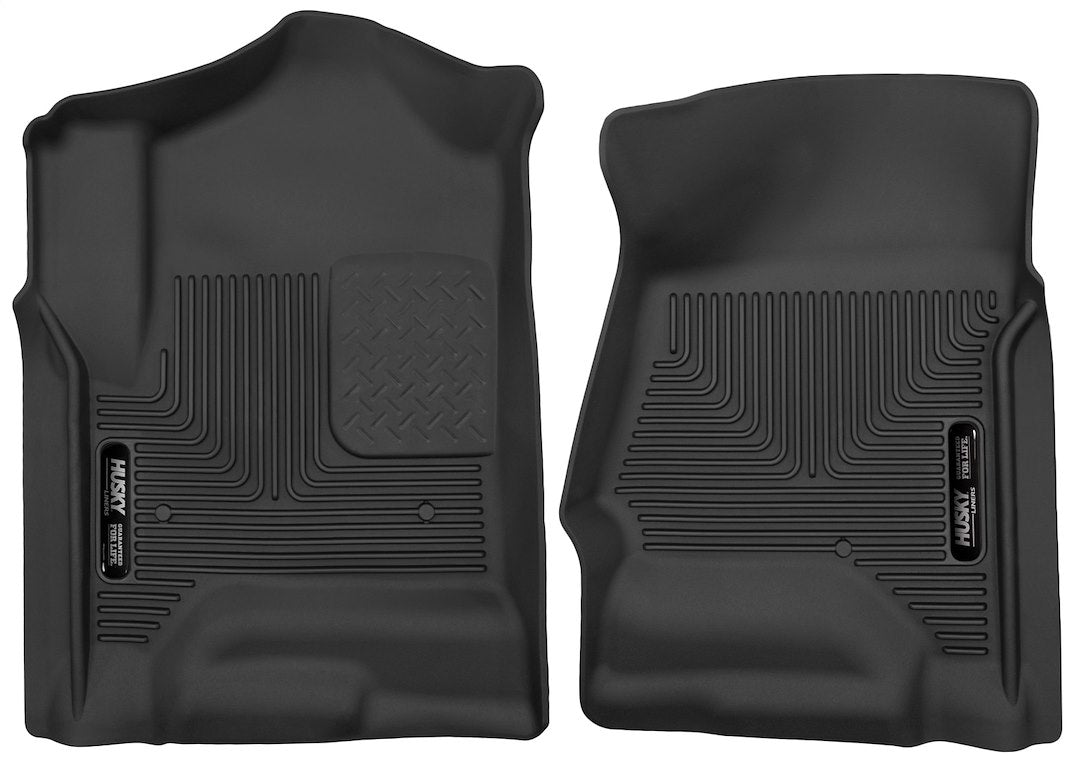 HUSKYLINER XACT Front Floor Mat for 2014-2015 Chevrolet Silverado, GMC Sierra, Tahoe, Yukon, and Cadillac Escalade