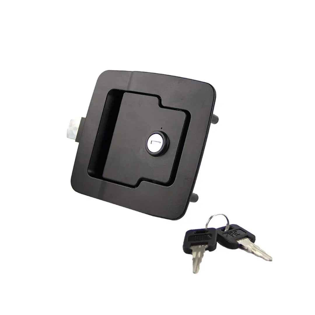 Lippert Components Standard Baggage Door Latch in Black (Part Number 346693)