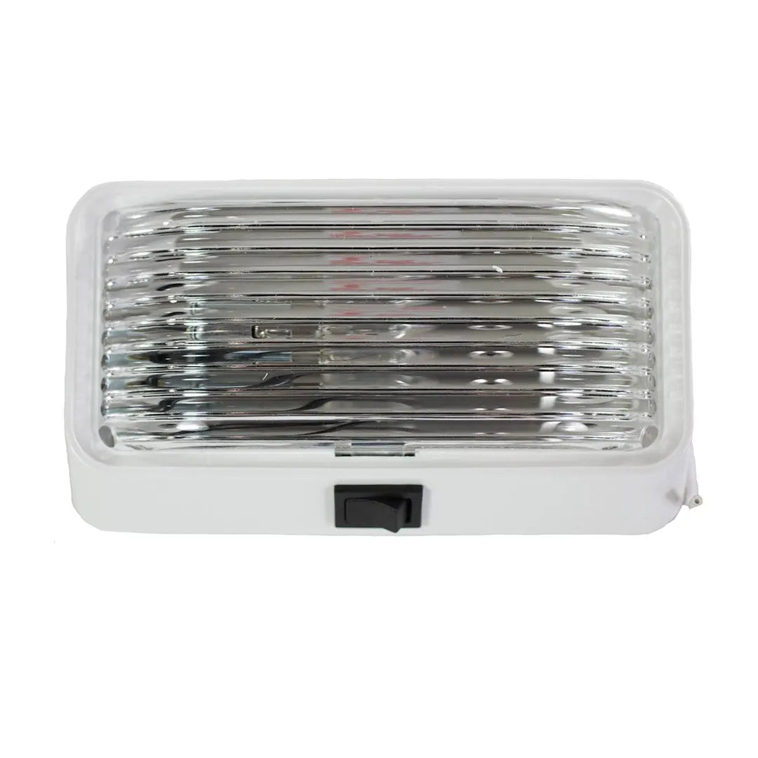 ARCON Porch Light White Clear Switched - Part Number 18104
