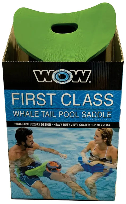 WOW Sports First Class Soft Dipped Foam Whale Pool Float