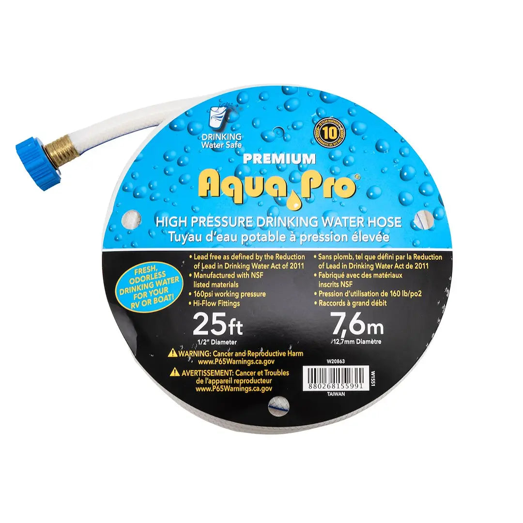 Aqua Pro DLX Water Line 1/2 inch x 25 feet - Durable Plumbing Supply