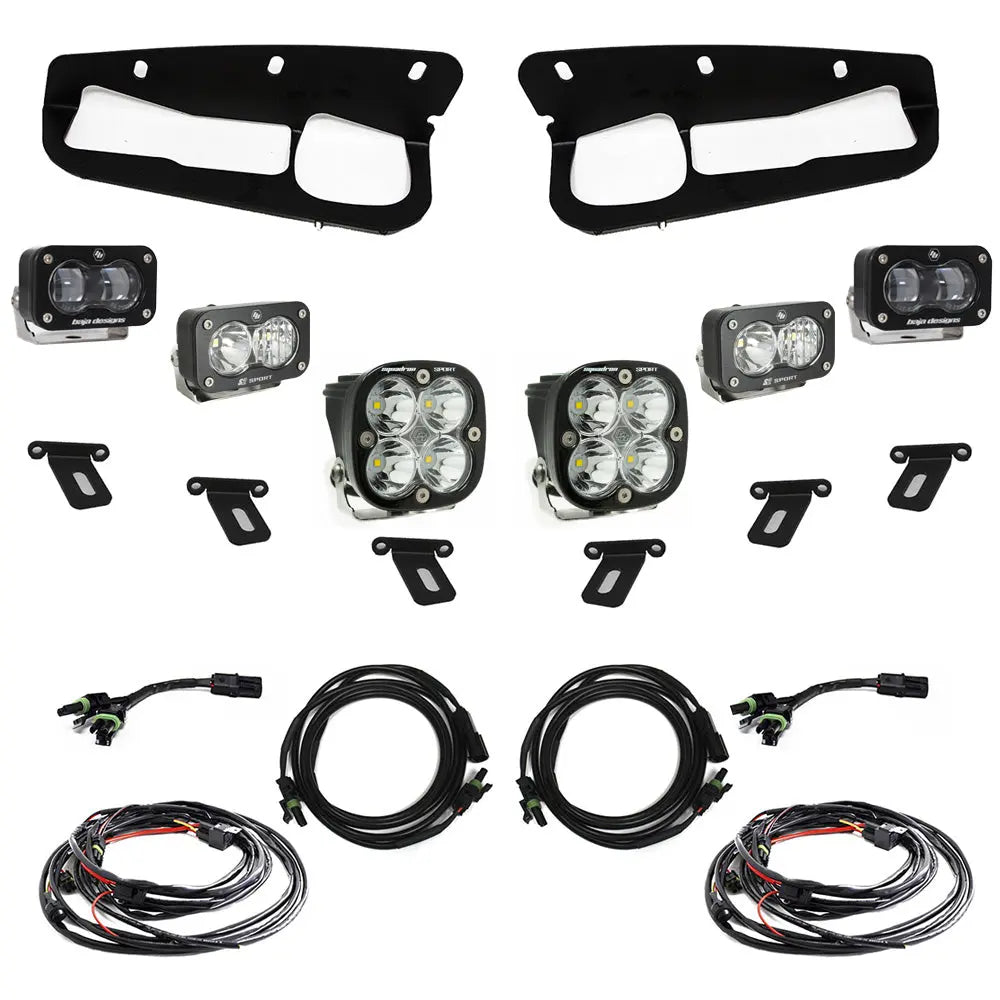 Baja Design Ford Bronco Fog Light Kit - Part Number 448174
