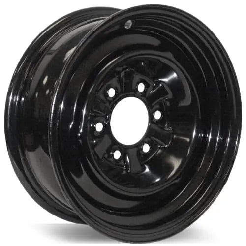Americana 15x6 Convection Wheel with 6-Hole Bolt Pattern and Black Finish - Part No. 20514