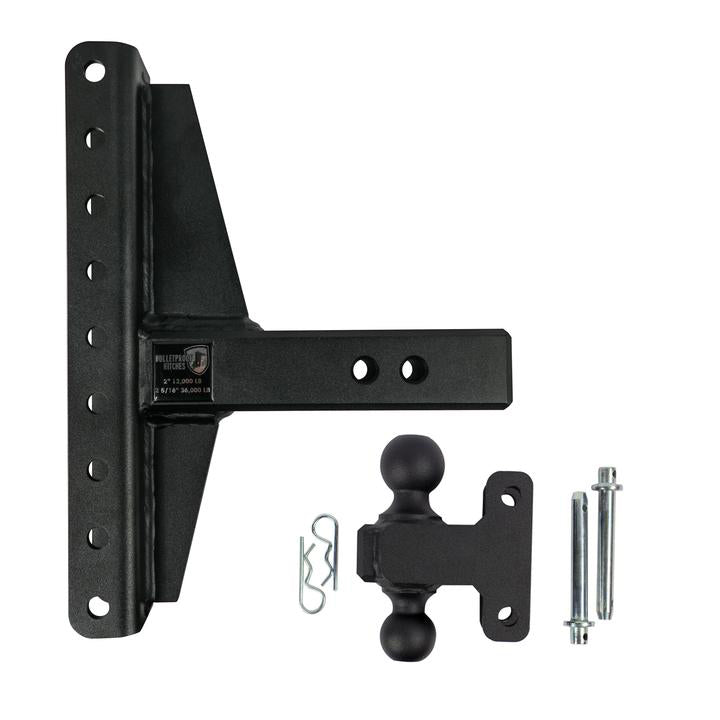 Bulletproof ED25OFFSET 2.5-inch Extreme Offset Hitch for Heavy-Duty Towing