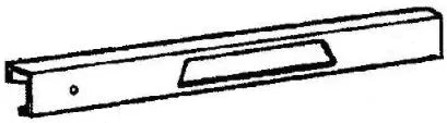 Dometic Part 2931865139 Front Upper Trim for RV and Marine Applications