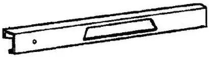 Dometic Part 2931865139 Front Upper Trim for RV and Marine Applications by DOMETIC