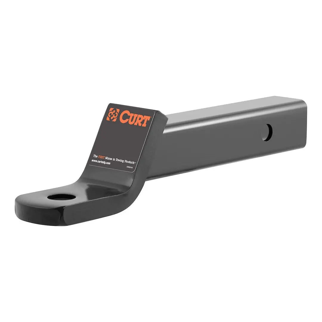 CURT Manufacturing Ball Mount 4x2x8-1/4 – Heavy-Duty Trailer Hitch Receiver Adapter
