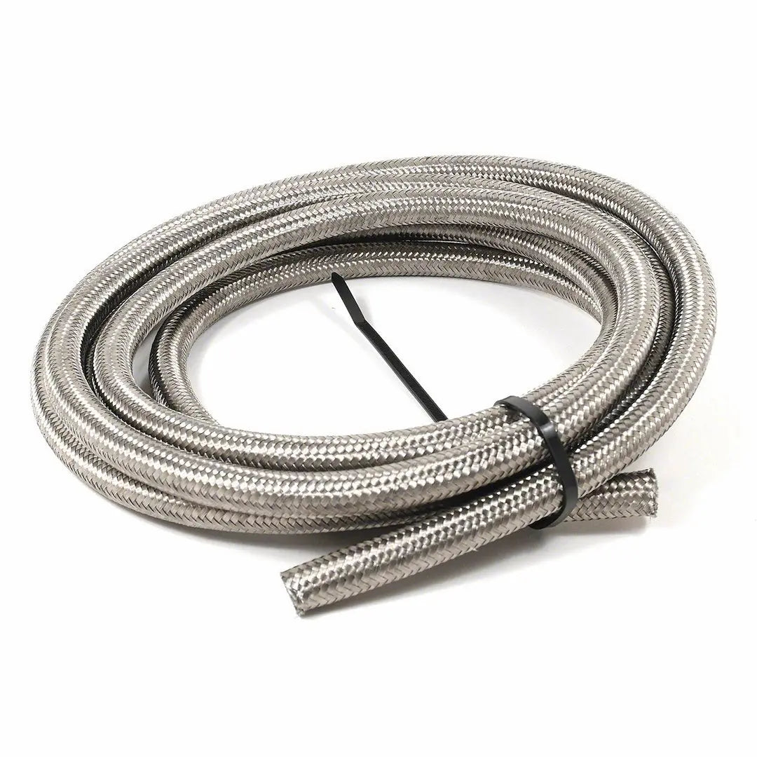 SpeedFX Double Braided Stainless Steel Racing Hose -6AN x 20 feet