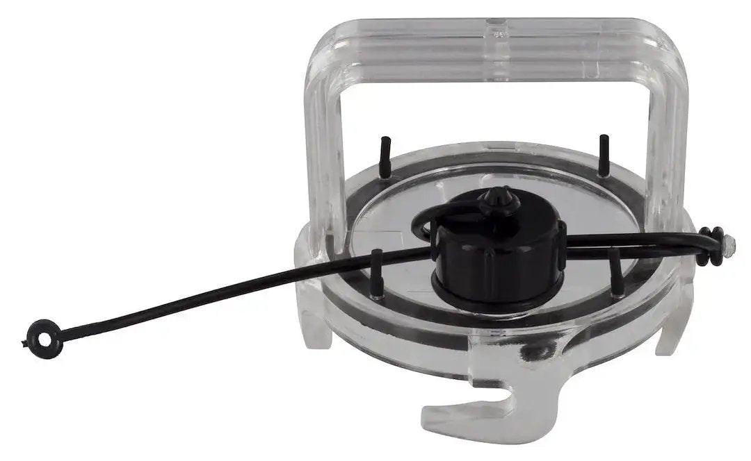 Valterra LLC EZ Coupler Cap with Handle, Clear - Part F023106CL by VALTERRA LLC