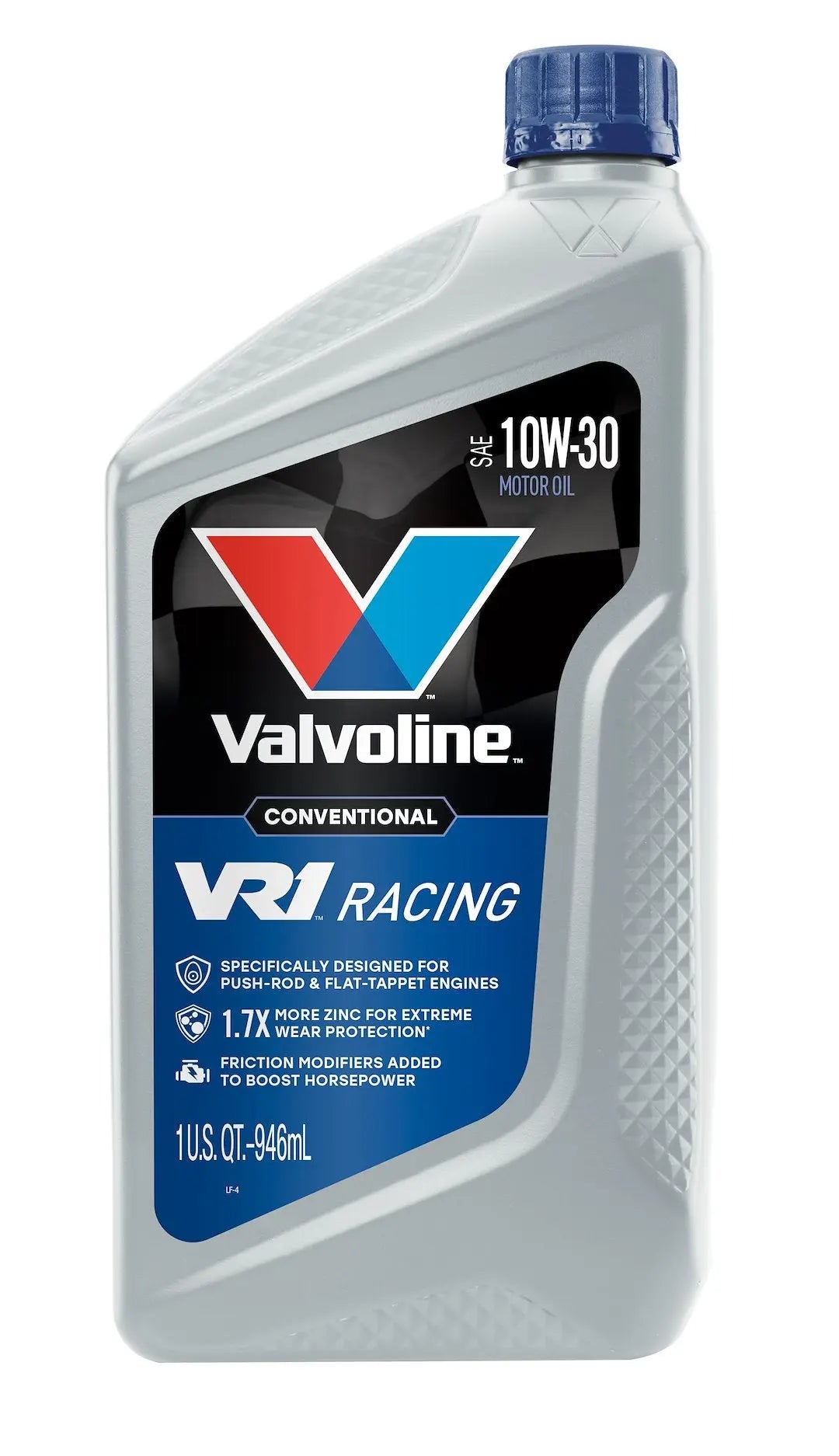 Valvoline VR1 Racing 10W30 Motor Oil - 6 Quart Bottles