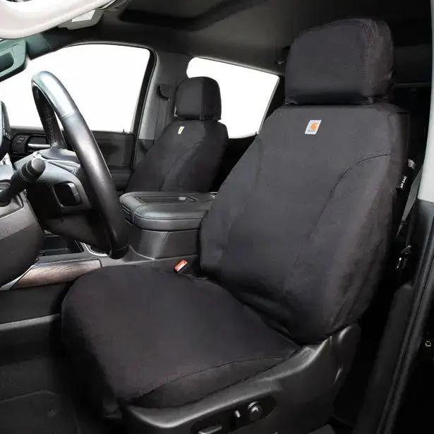 Covercraft Custom Fit Dodge Durango 2011-2020 Wheel Back Seat Cover (Part Number SC2446COBK) by COVERCRAFT