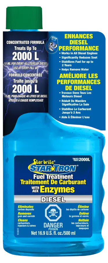 Star Brite S/T Diesel Additive 16 oz - Improve Engine Performance and Efficiency