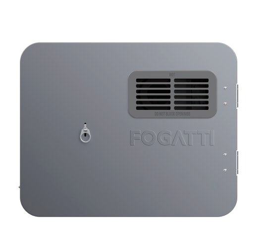 Fogatti FSGD1518 15x18 Grey Door - Durable and Reliable Entry Solution