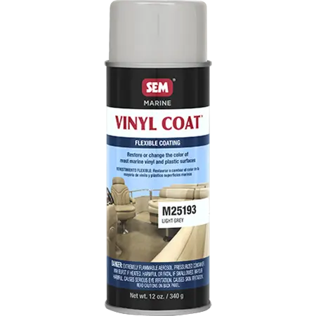 SEM Products M25193 Light Grey Vinyl Coat for Automotive and Industrial Applications