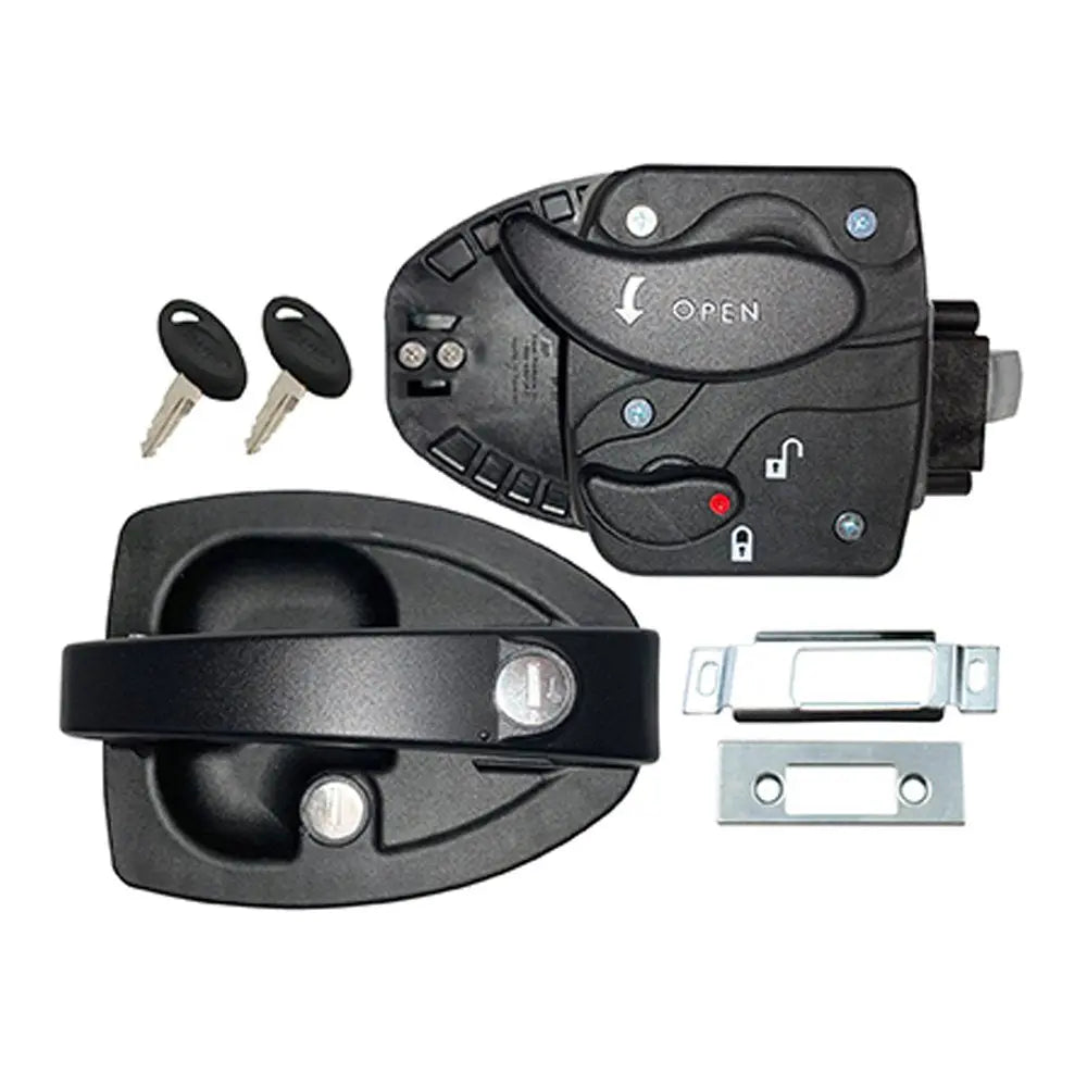 AP Products Travel Trailer Squeeze Latch in Black - Part #013521