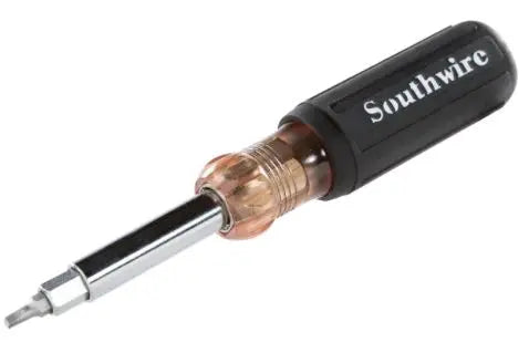 Southwire Multi Bit 12-N-1 Screwdriver - Versatile Precision Tool for Electrical Work
