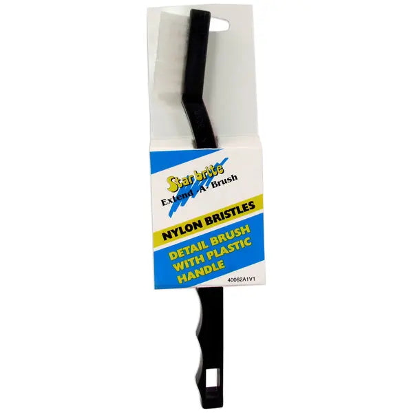 Star Brite Detail Brush with Plastic Handle - Model 040062