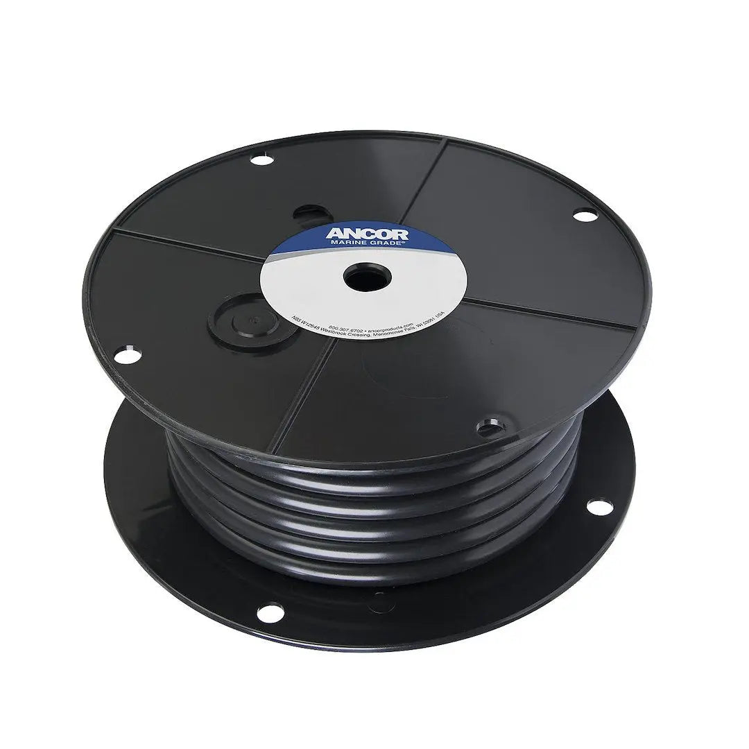 ANCOR Tinned Copper Battery Cable 1 AWG - Heavy-Duty Power Wire for Automotive and Marine Applications
