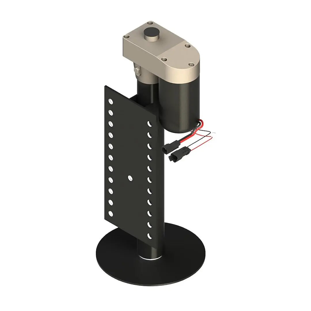 Lippert Components Jack-E Heavy Duty with Mounting Plate - 2.00 Shank