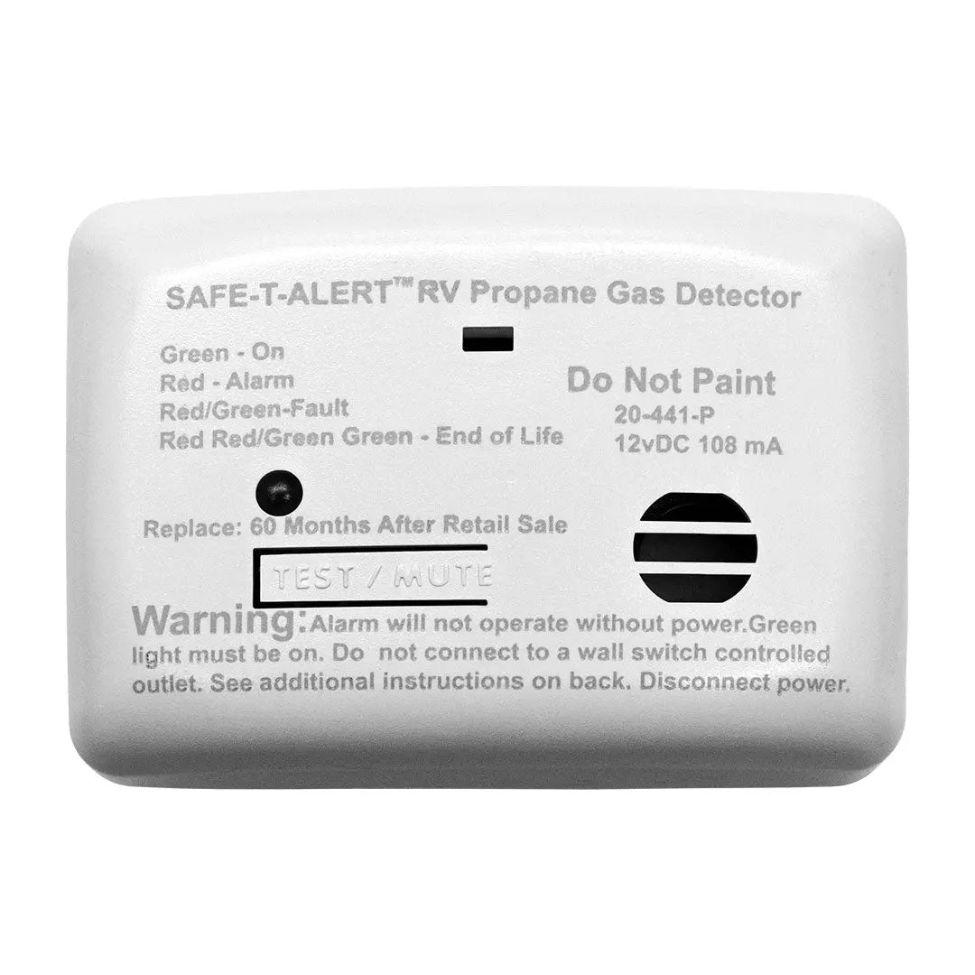 MTI Industry 20441PWT 12V LP Alarm White – Reliable Gas Detection for Industrial and Commercial Use
