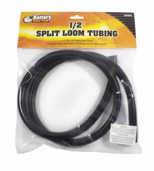 WIRTHCO 1/2 inch Split Loom, 4 ft – Durable Wire Protection and Management Solution