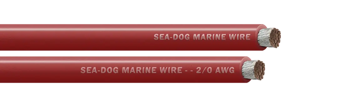 Sea Dog 8021021 2/0 AWG Red Battery Cable – 50 Feet