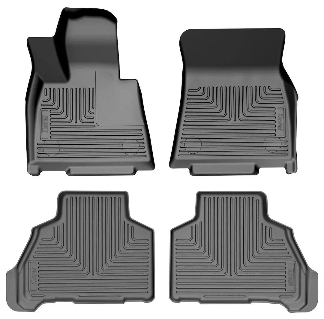 HuskyLiner WB Front & Second Seat Floor Liner for BMW X7 (2019-2025) by HUSKYLINER