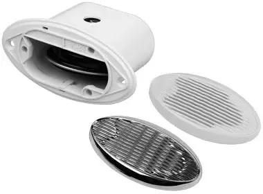 Sea Dog Flush Mount Mini Compact Horn Model 4312301 for Boats and Marine Applications by SEA DOG