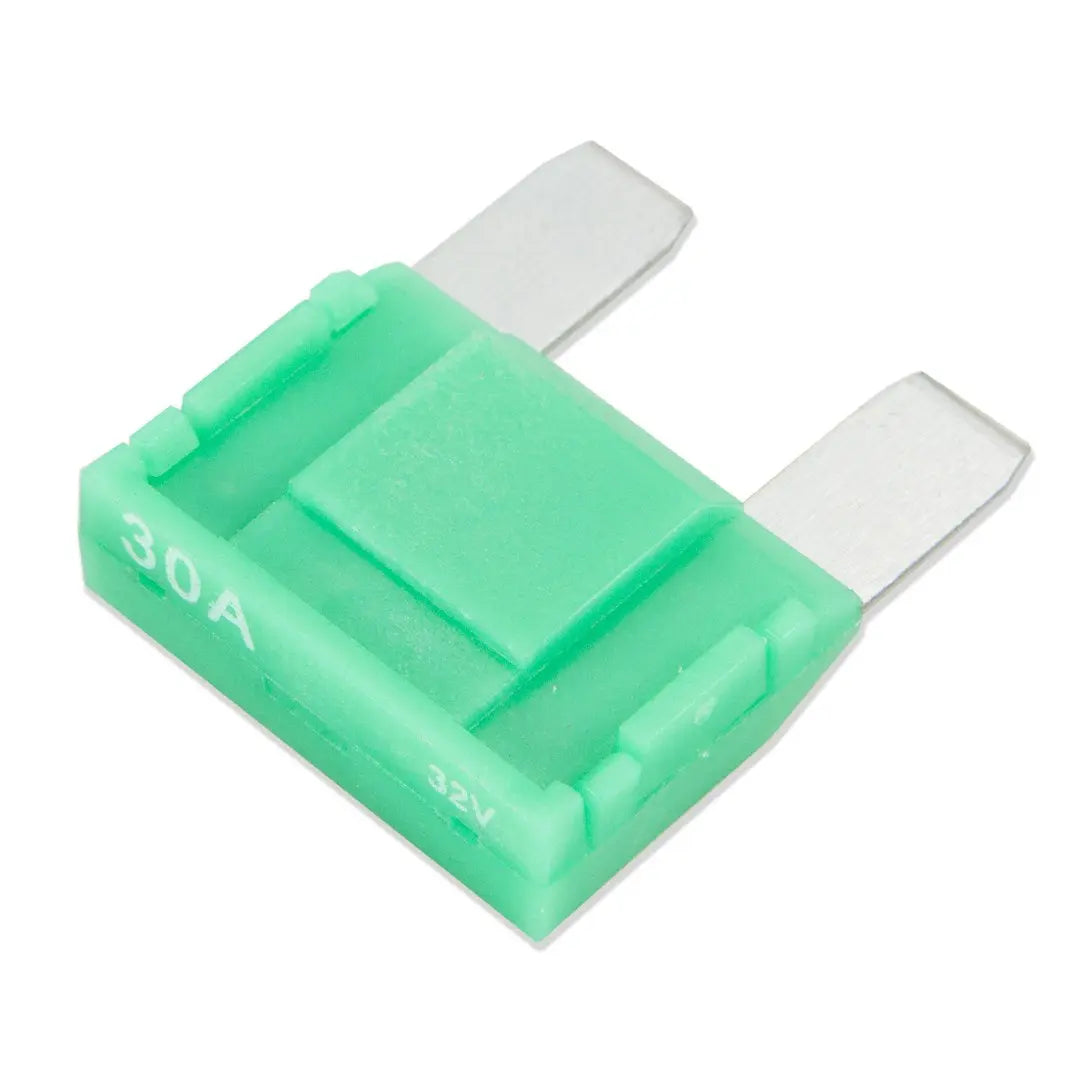 WIRTHCO Maxi Standard Blade Fuse 30A Green Pack of 10