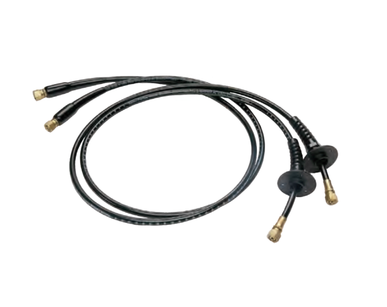 UFLEX USA ITOBBHBR20 Two Hoses with Bulkhead Fittings, 20 Feet