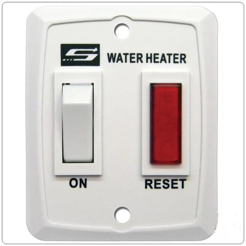 Suburban Manufacturing White On/Off Switch Plate – Part Number 234589