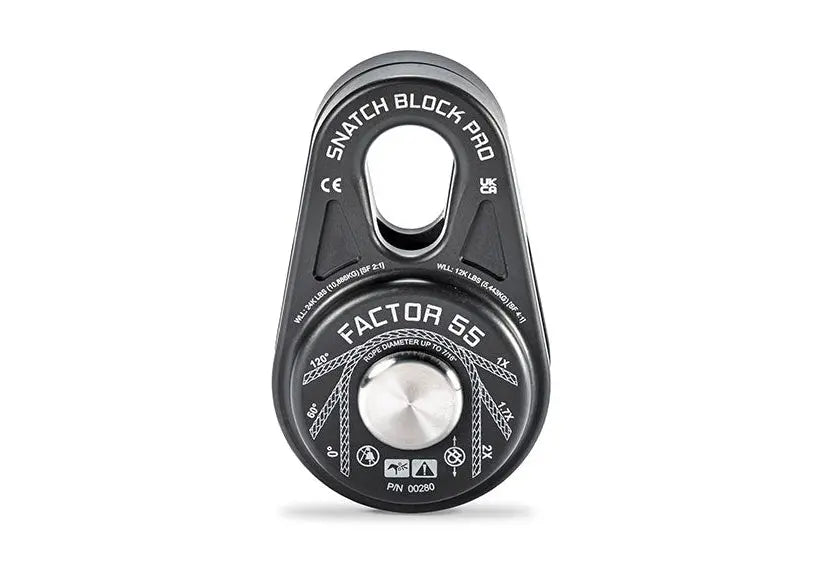 Factor 55 Snatch Block Pro - Heavy-Duty Off-Road Winch Pulley