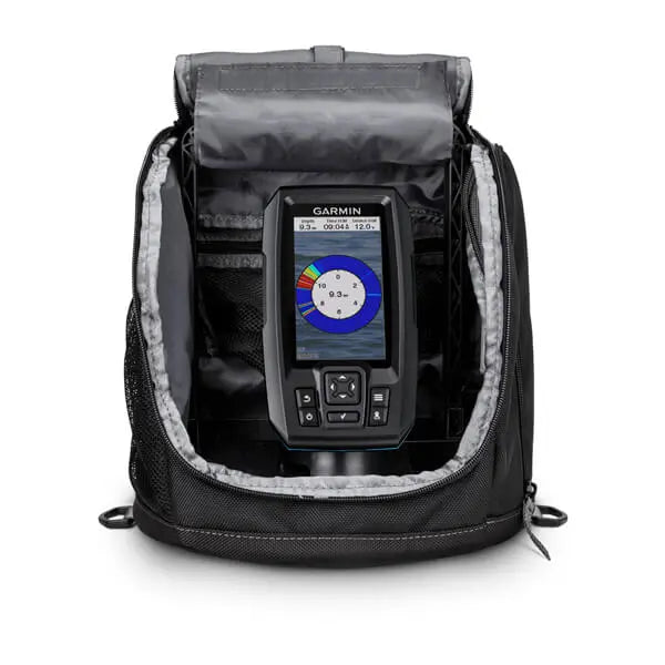 Garmin ELEC. Striker+ 4 Ice Fishing Bundle - Portable Fish Finder with GPS and Sonar