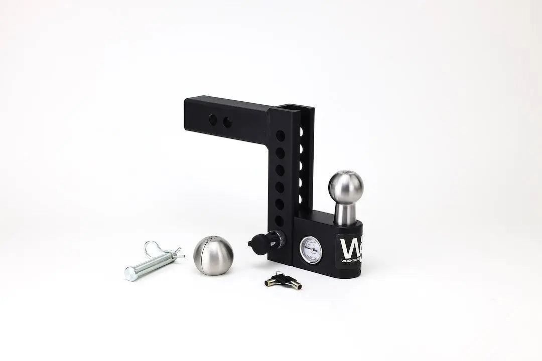 Weigh Safe AWS62 Aero Hitch with 6' Drop and 2-inch Ball Mount