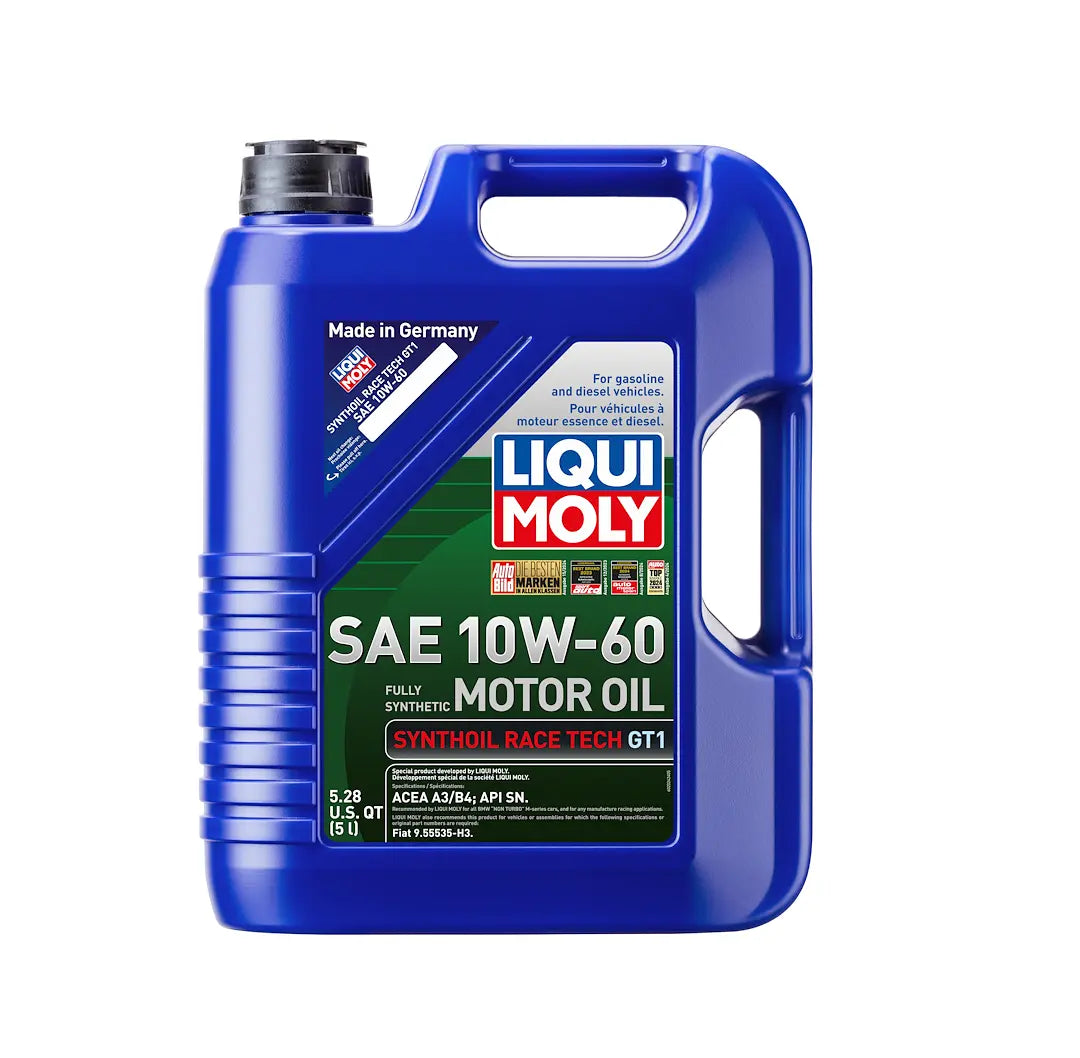 LIQUI MOLY Synthoil Race Tech GT1 10W-60 Synthetic Motor Oil