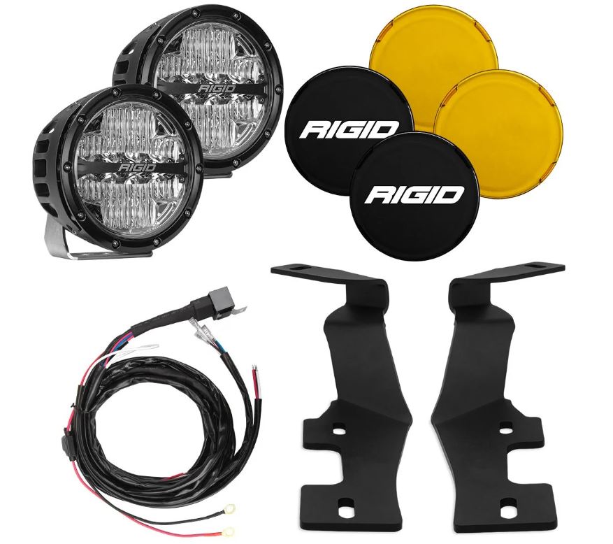 RIGID 2019+ Dodge Ram 2500/3500 A-P LED Headlight Assembly - Part Number 46720